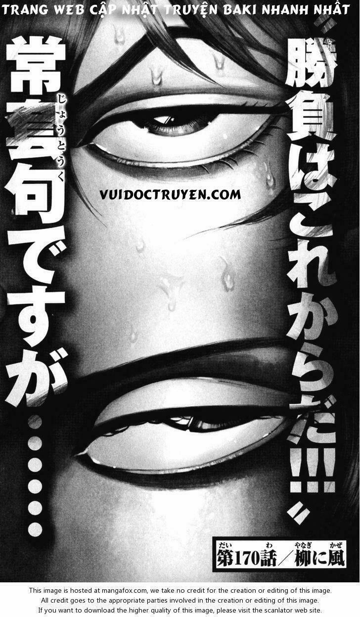 Baki - Son Of Ogre 170 trang 1