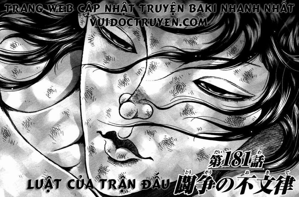 Baki - Son Of Ogre 181 trang 1