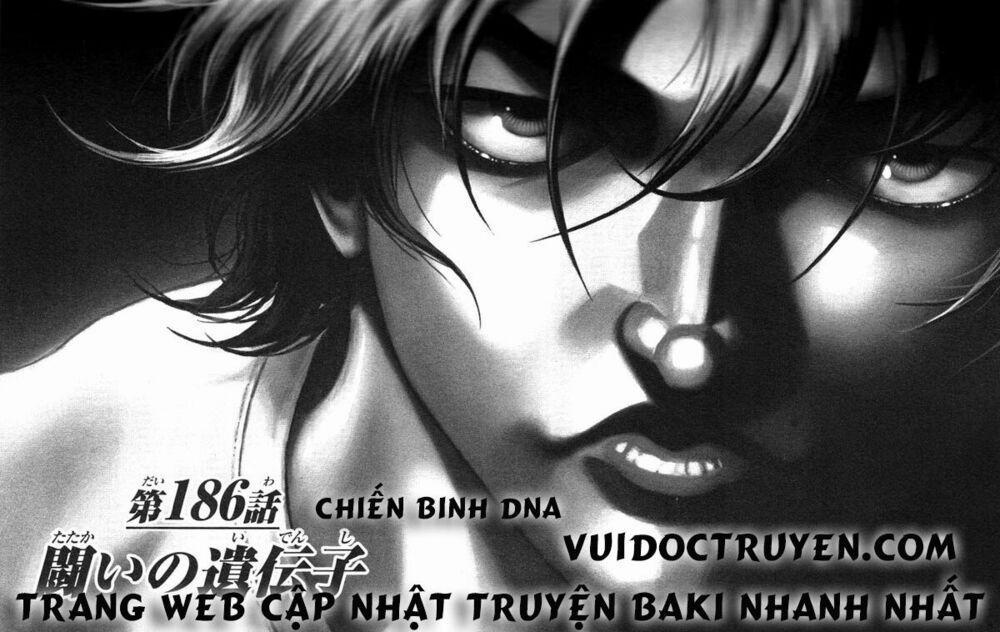 Baki - Son Of Ogre 186 trang 1