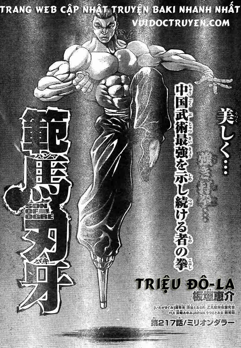 Baki - Son Of Ogre 217 trang 1