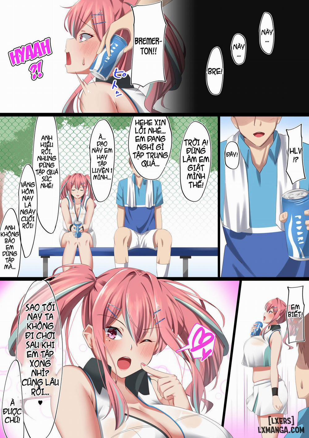 Bakunyuu Gyaru no Ore no Kanojo ga Teniser no Yarichin Otoko ni Netorareta Hanashi Oneshot trang 14