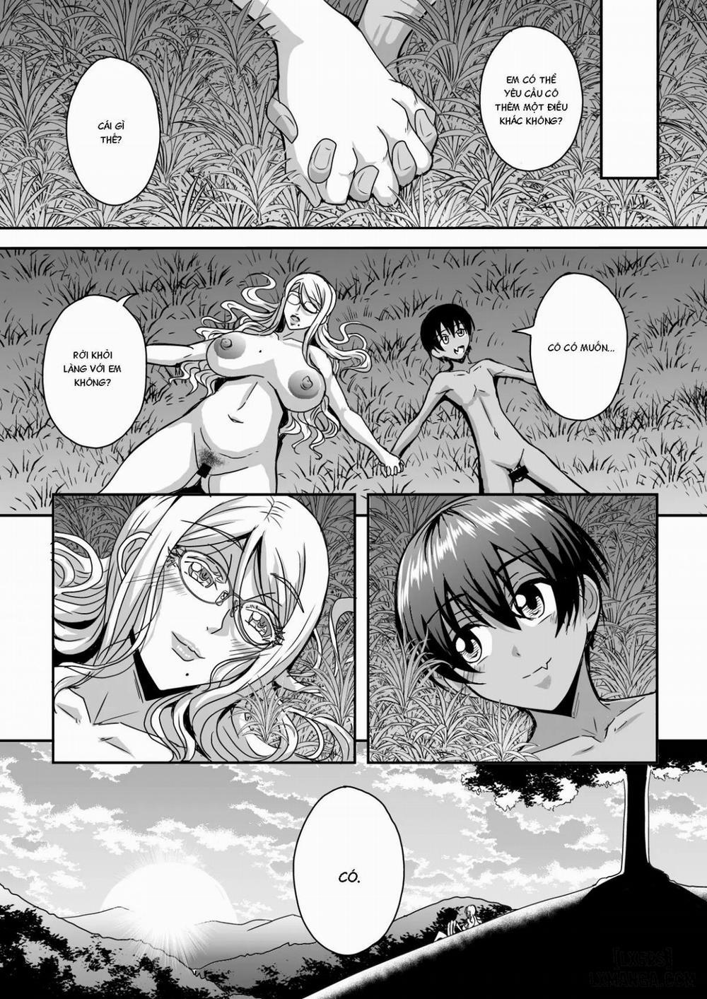Bakunyuu Hitozuma Kinpatsu Gaikokujin Oneshot trang 55