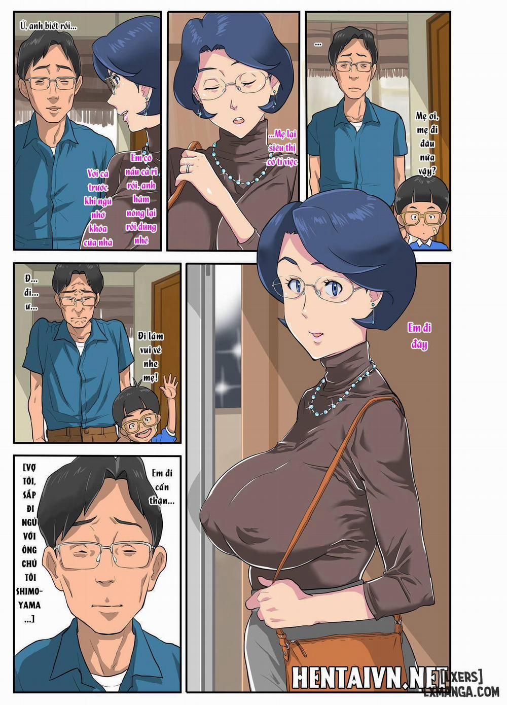 Bakunyuu Tsuma Namatamari Kyouko Oneshot trang 1