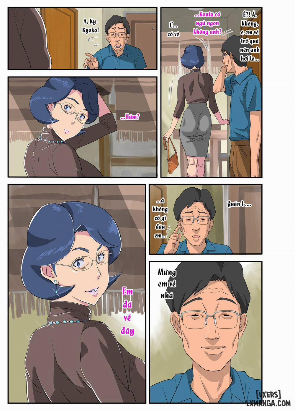 Bakunyuu Tsuma Namatamari Kyouko Oneshot trang 59