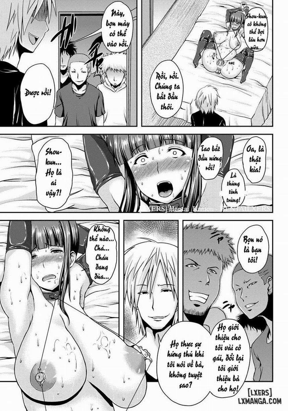 Bakunyuuzuma ~Shitsukete Rinkan Oneshot trang 12