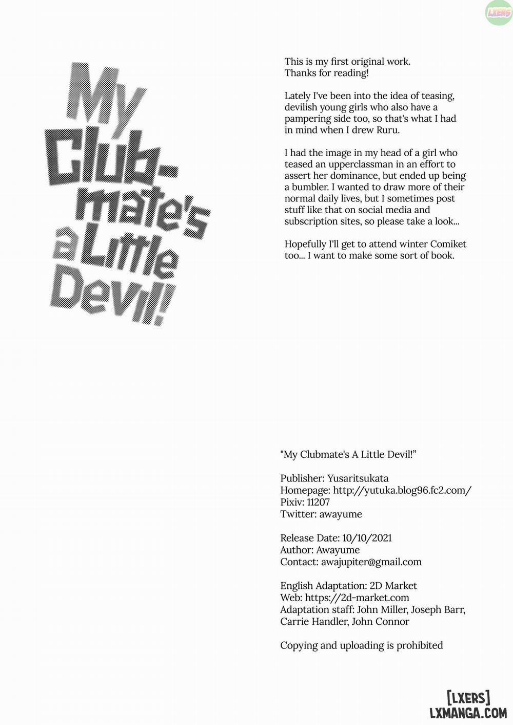 Bạn Cùng Lớp Tôi Là Một Cô Qủy Nhỏ Oneshot trang 20