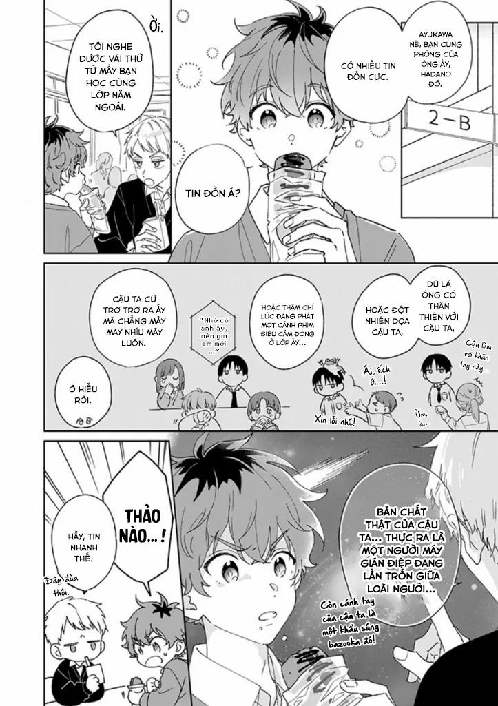 Bạn Cùng Phòng Là Người Máy Oneshot trang 1