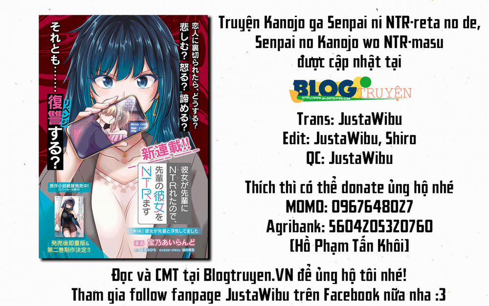 Bạn Gái Tôi Bị Ntr Bởi Senpai Của Tôi, Nên Tôi Ntr Bạn Gái Của Tên Senpai Ấy 2.2 trang 1