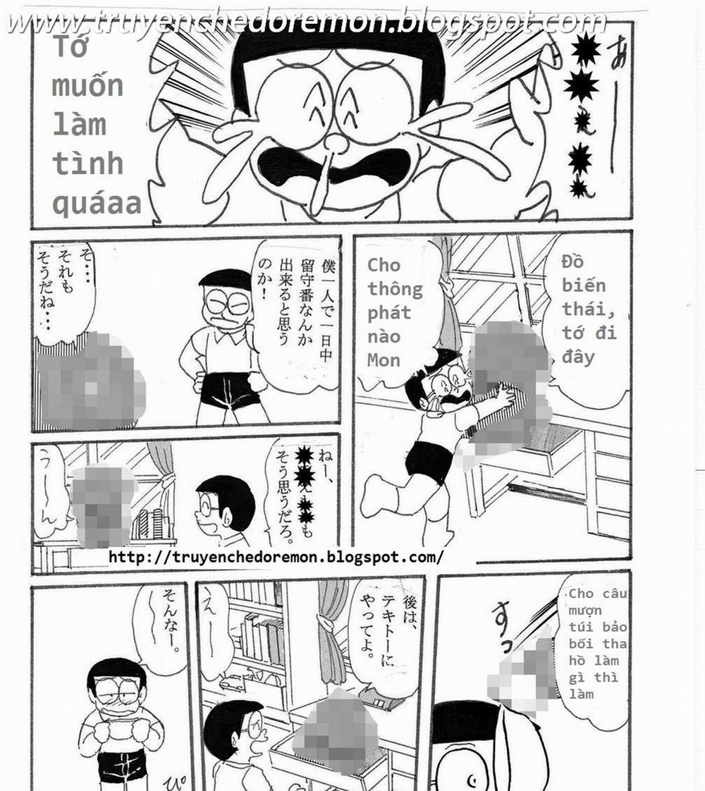 Bảo bối Doremon Thuốc kích dục (Doraemon 18+) Oneshot trang 1