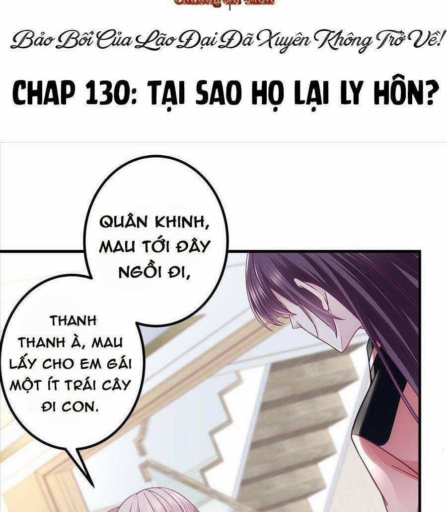 Bảo Bối Tâm Gan Của Lão Đại Xuyên Không Trở Lại Rồi 130 trang 3