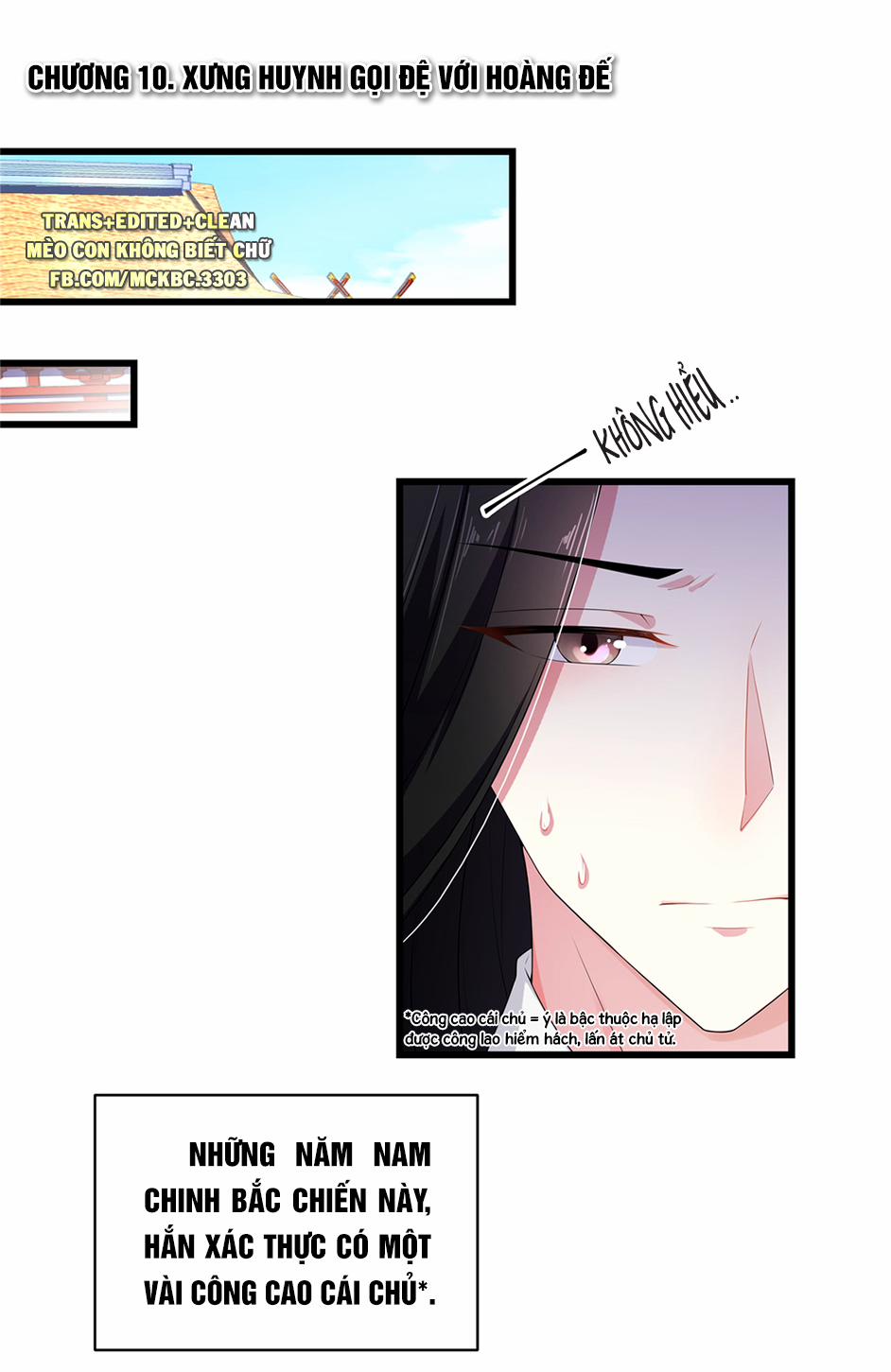 Báo Cáo! Đế Quân Ngài Có Độc! 10 trang 4