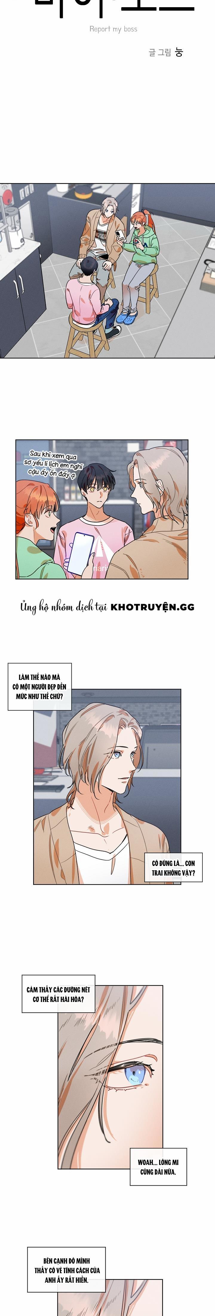 Báo Cáo: Ông Chủ Của Tôi 2 trang 1