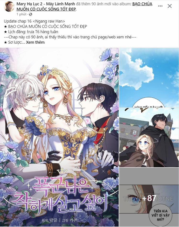 Bạo Chúa Muốn Có Cuộc Sống Tốt Đẹp 15.2 trang 2