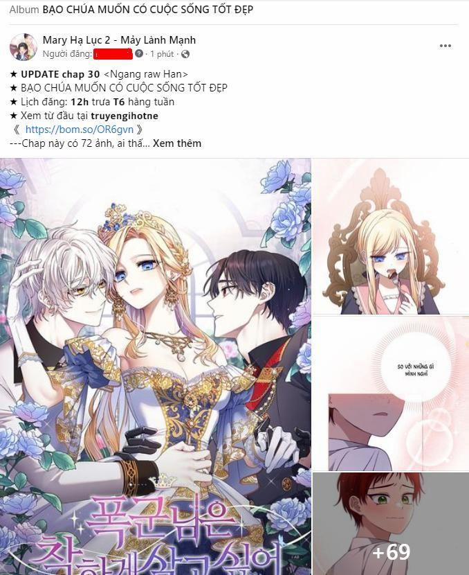 Bạo Chúa Muốn Có Cuộc Sống Tốt Đẹp 30.1 trang 1