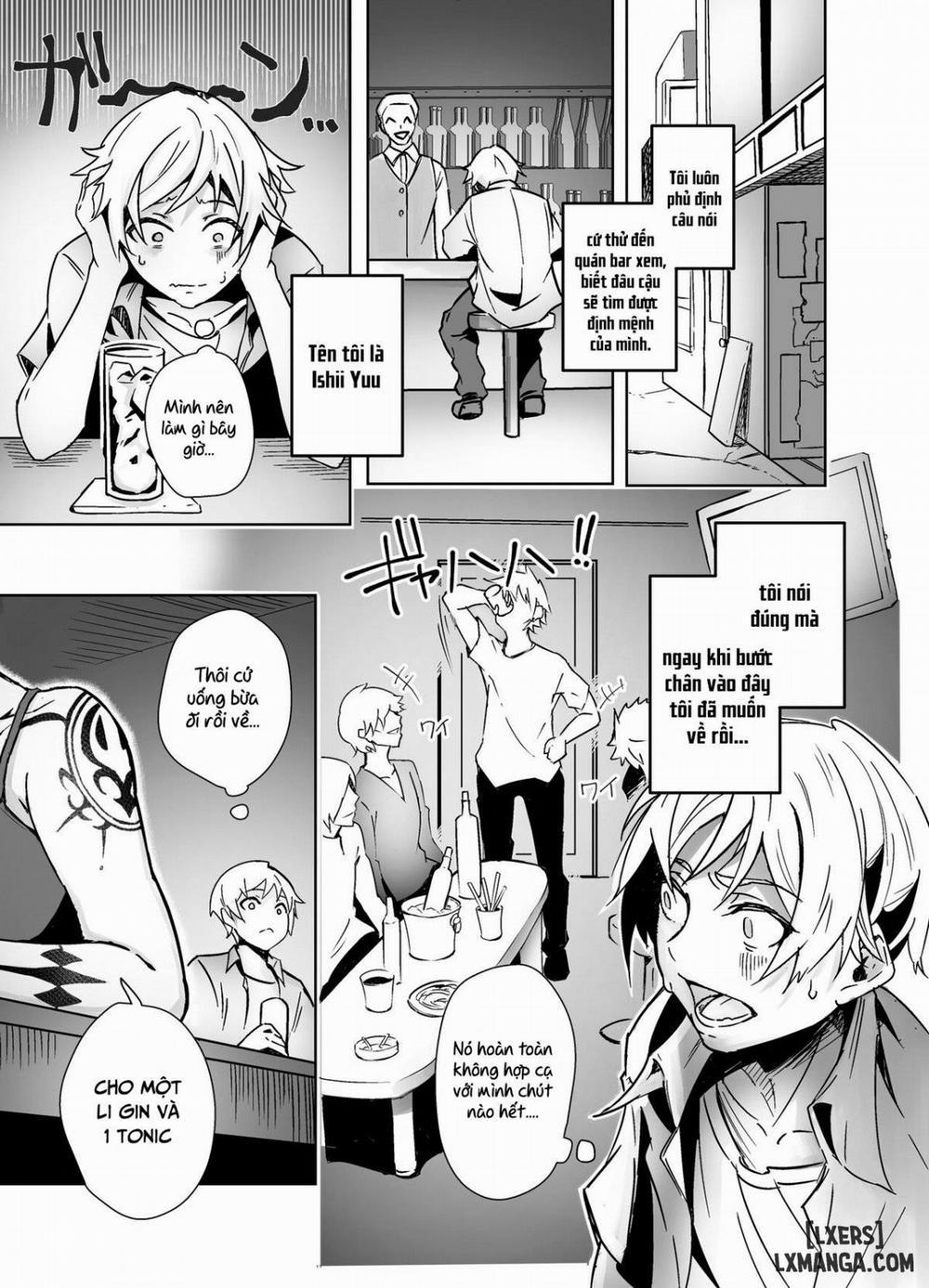 Bar de Deatta Zenshin Tattoo no Onee-san to Icha Love Ecchi Oneshot trang 3