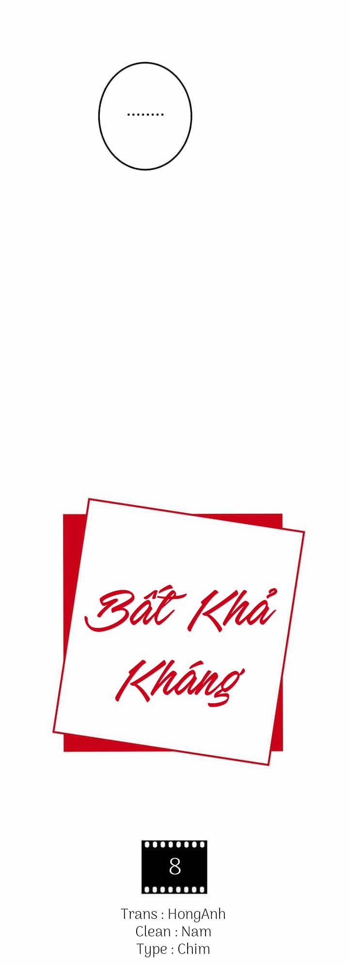 Bất Khả Kháng 8 trang 1