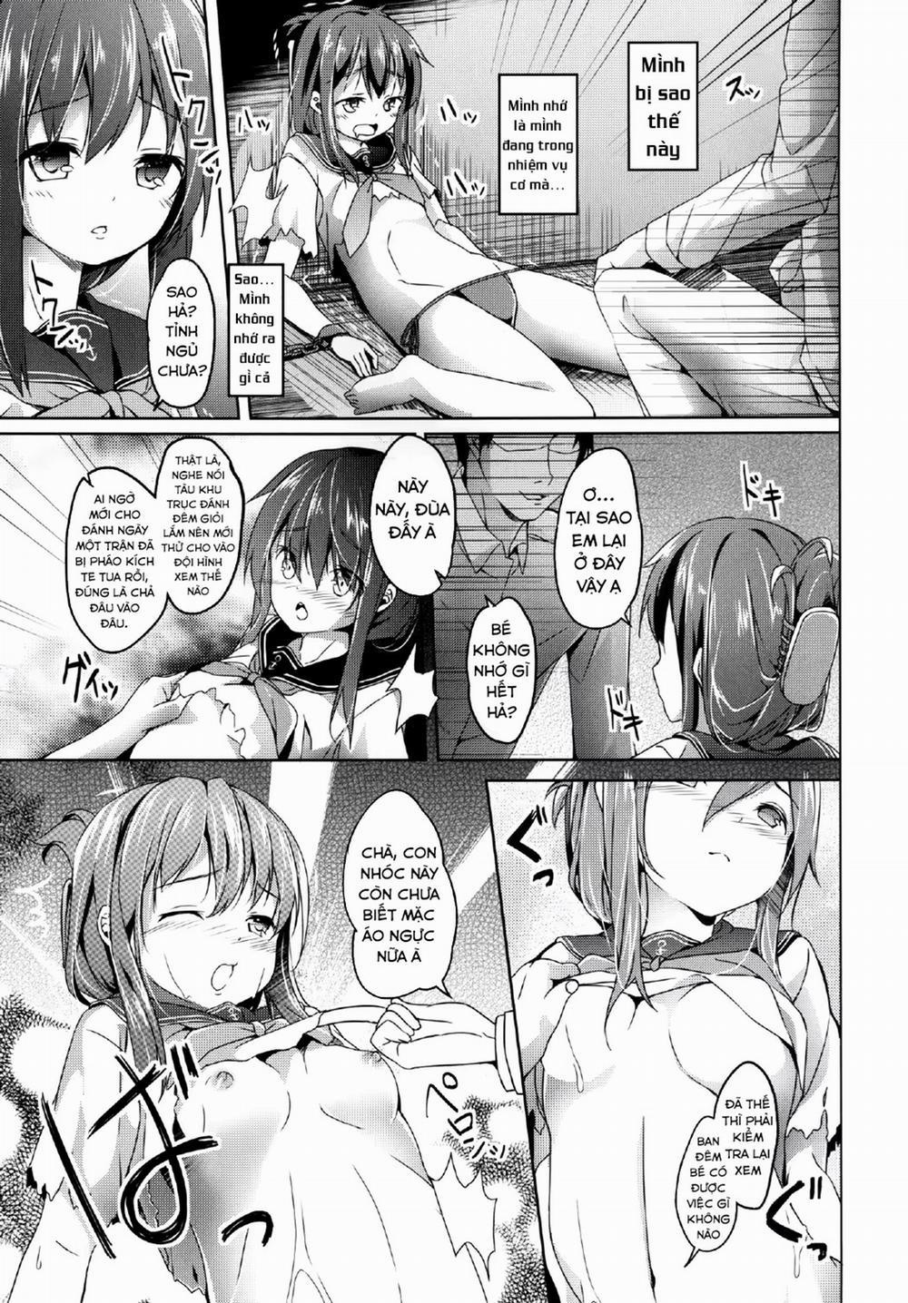 大破でパンパンイナズマちゃん日替りドッキング Oneshot trang 3