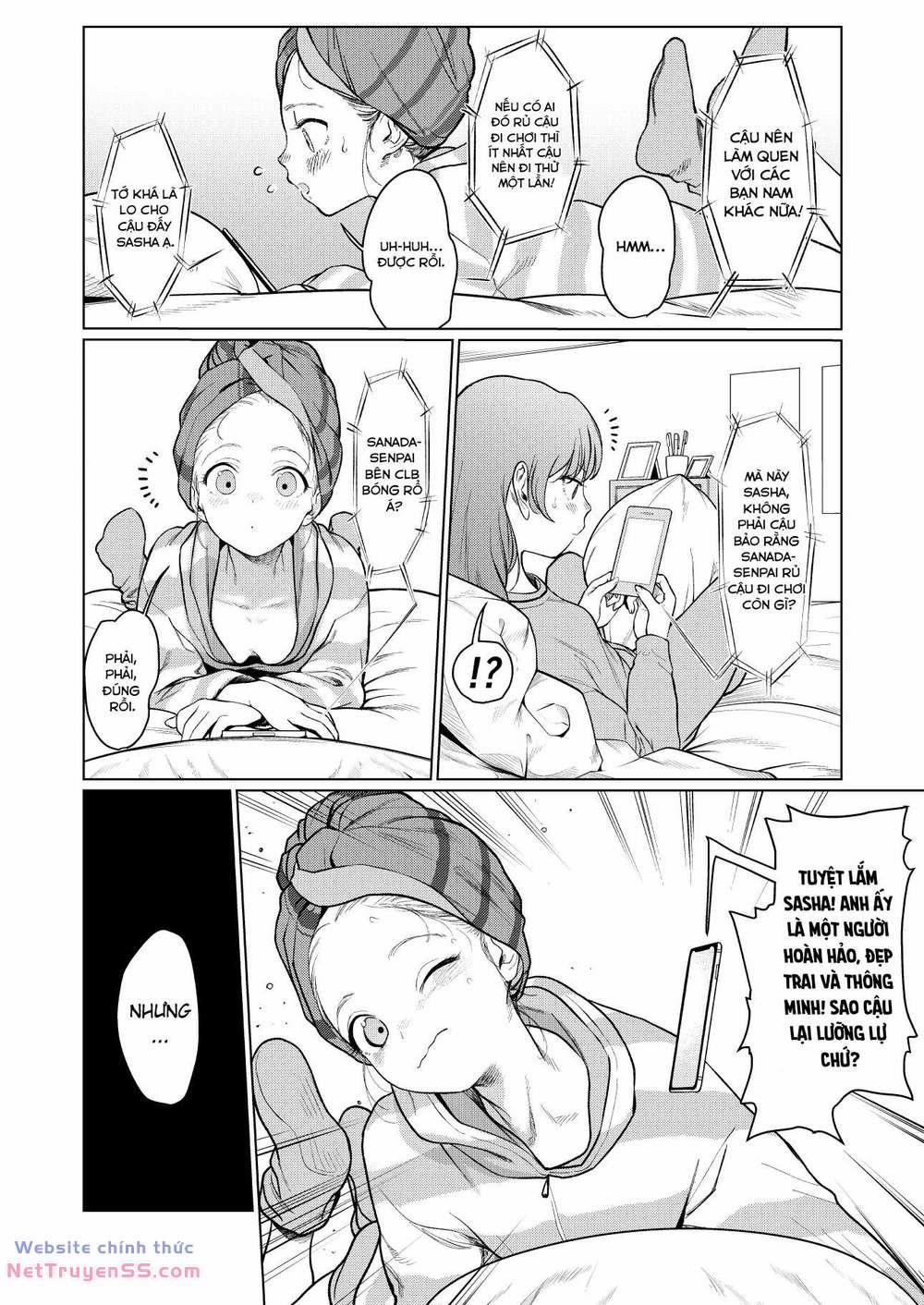 Bé Sơ Trung Sasha Và Thằng Bạn Otaku Cùng Lớp 10 trang 3