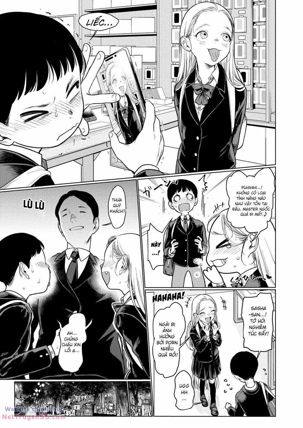 Bé Sơ Trung Sasha Và Thằng Bạn Otaku Cùng Lớp 12 trang 2