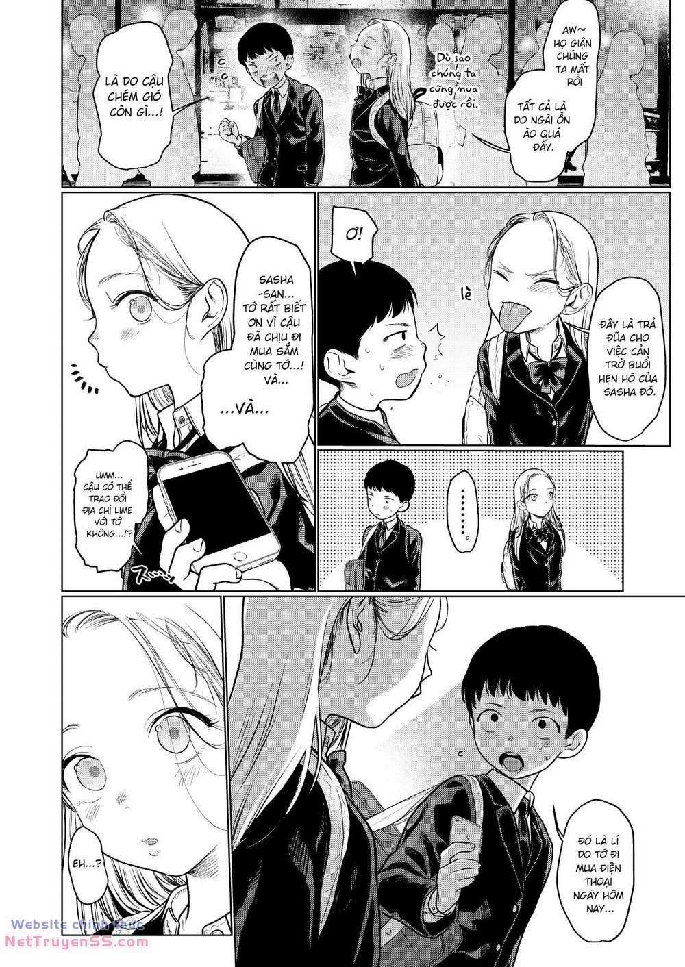 Bé Sơ Trung Sasha Và Thằng Bạn Otaku Cùng Lớp 12 trang 3