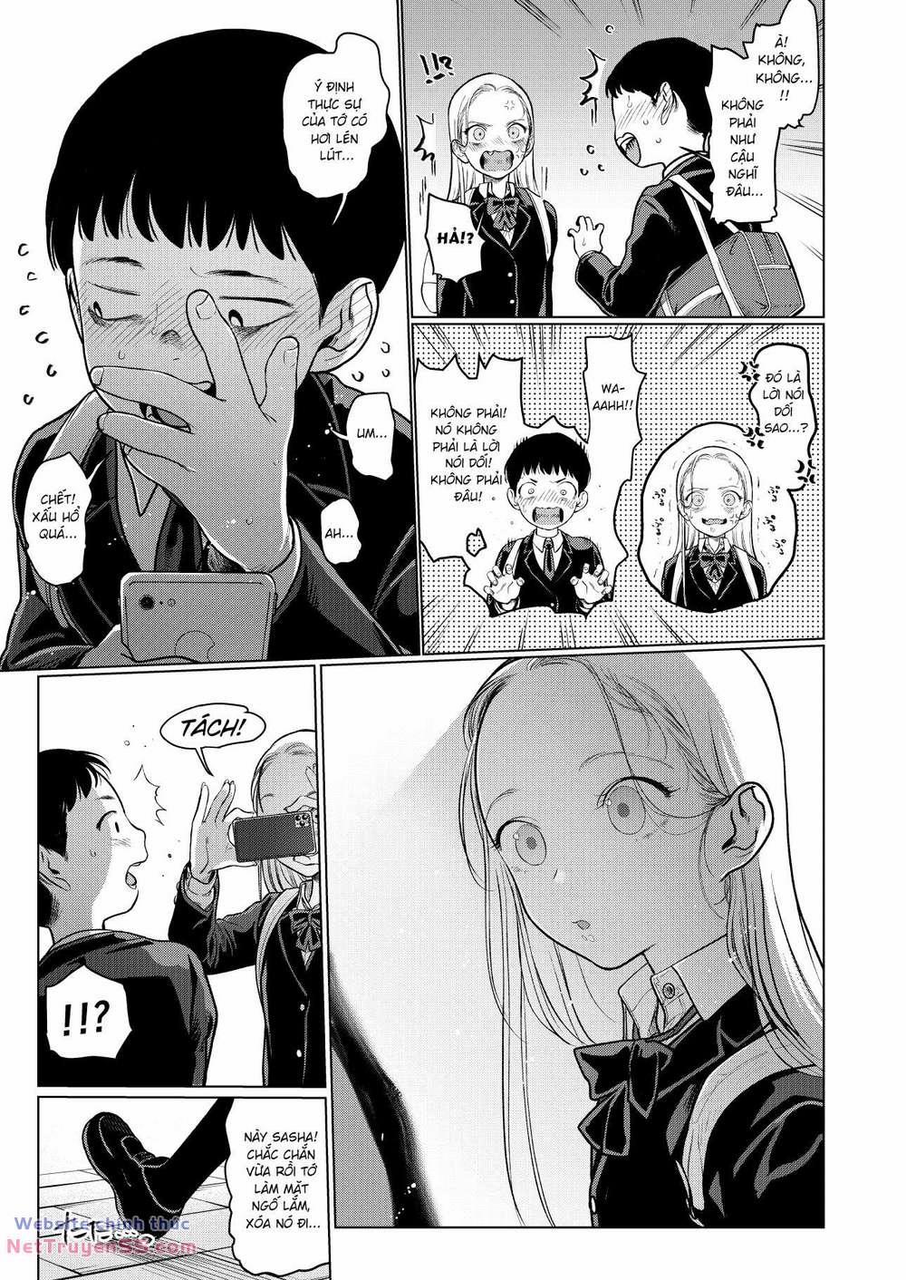 Bé Sơ Trung Sasha Và Thằng Bạn Otaku Cùng Lớp 12 trang 4