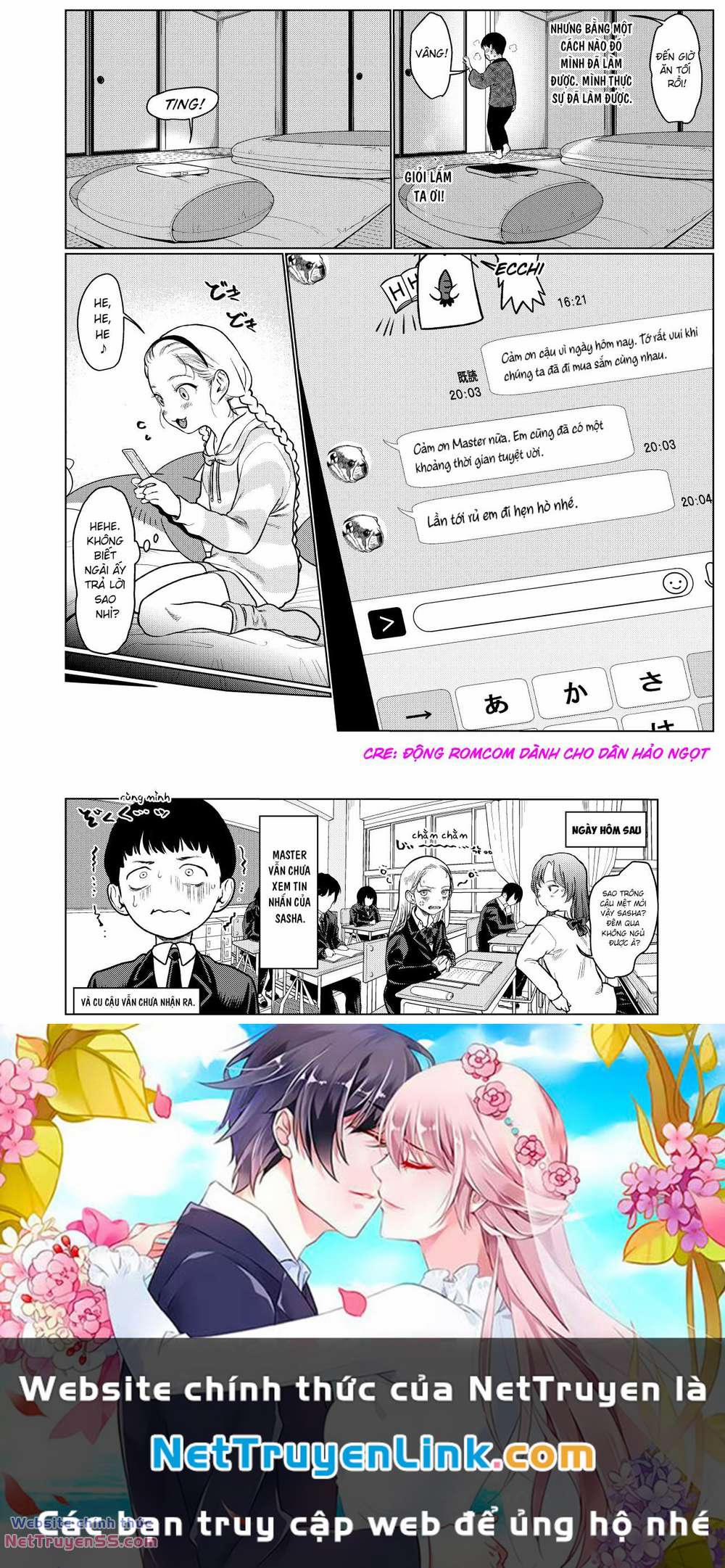 Bé Sơ Trung Sasha Và Thằng Bạn Otaku Cùng Lớp 13 trang 3