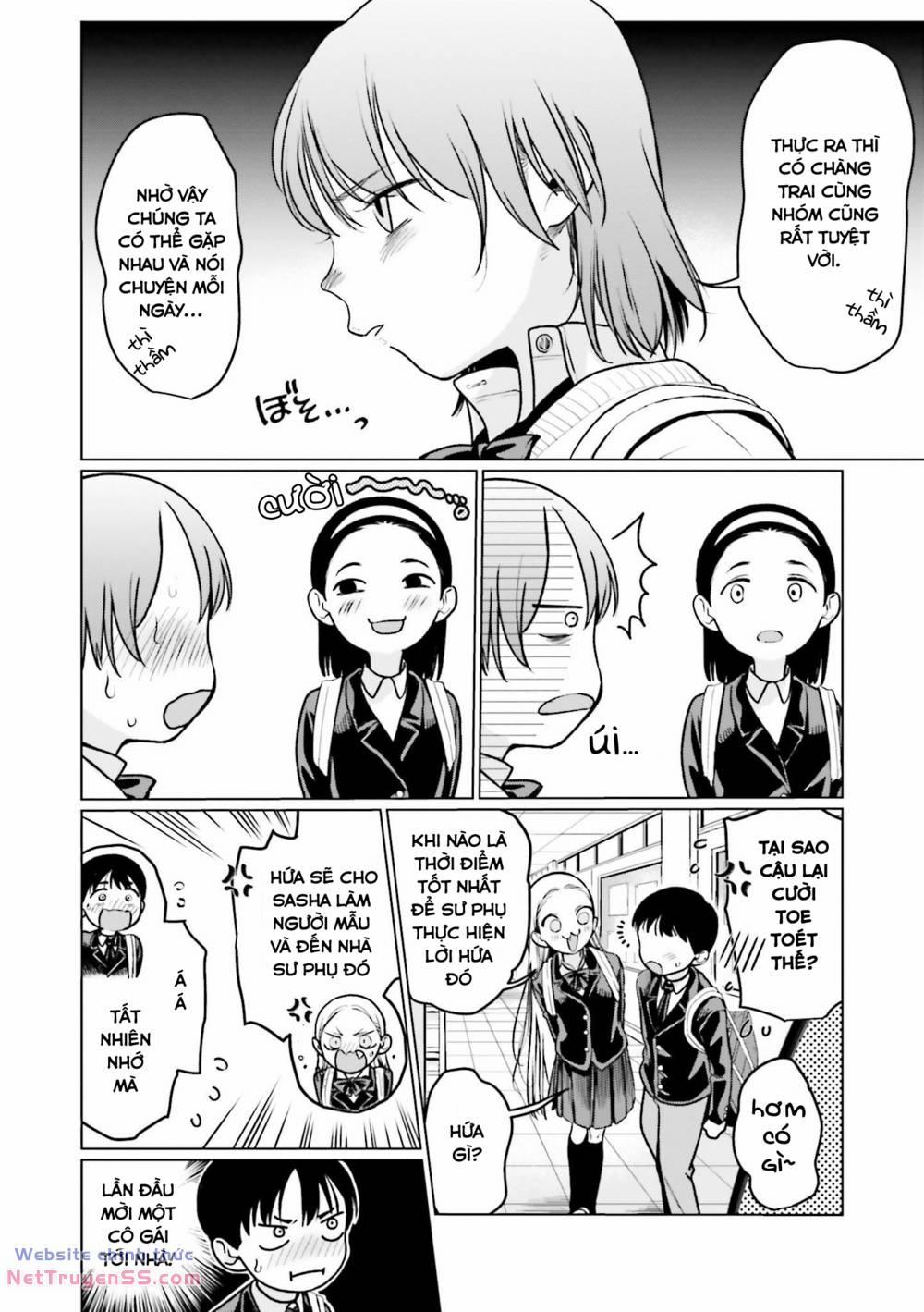 Bé Sơ Trung Sasha Và Thằng Bạn Otaku Cùng Lớp 14 trang 11