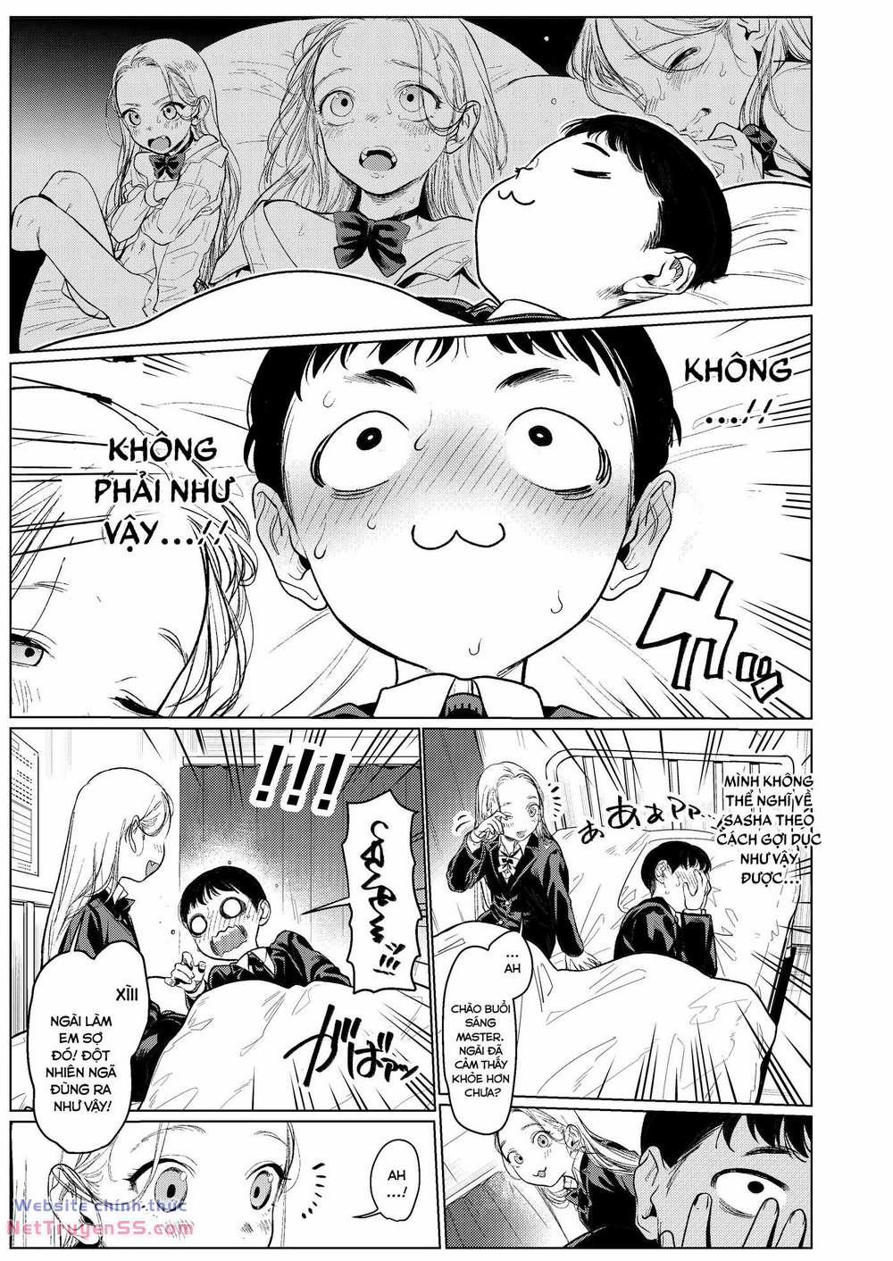 Bé Sơ Trung Sasha Và Thằng Bạn Otaku Cùng Lớp 4 trang 2