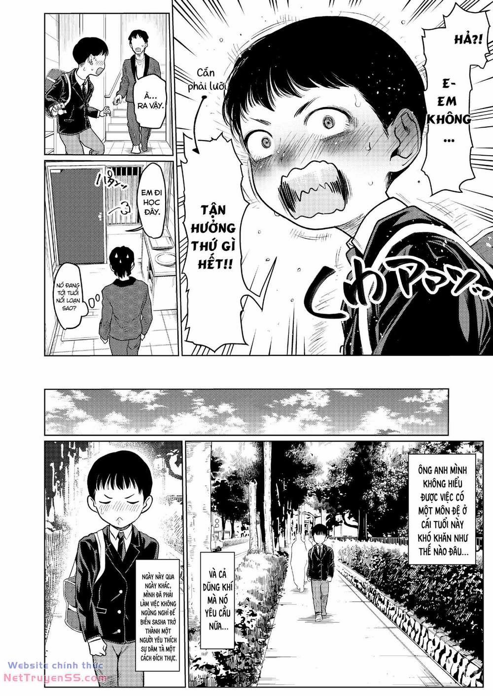 Bé Sơ Trung Sasha Và Thằng Bạn Otaku Cùng Lớp 6.5 trang 1