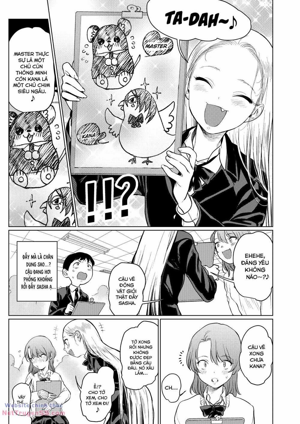 Bé Sơ Trung Sasha Và Thằng Bạn Otaku Cùng Lớp 8 trang 6