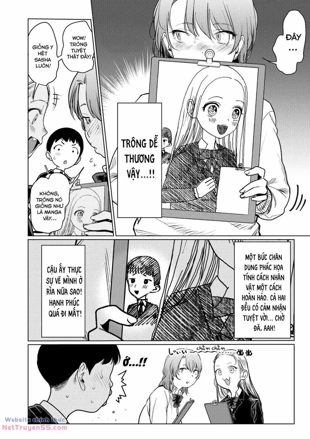 Bé Sơ Trung Sasha Và Thằng Bạn Otaku Cùng Lớp 8 trang 7