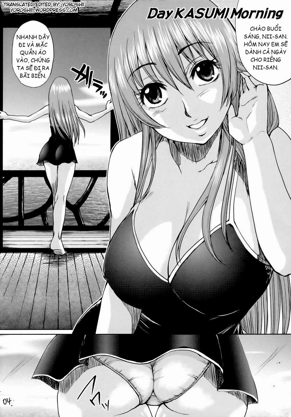 Beach Pai! Kasumi-chan Pink (Dead Or Alive) Oneshot trang 2