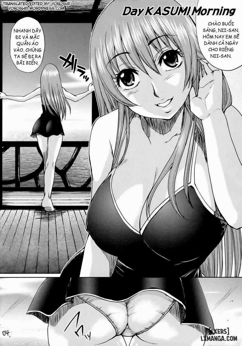 Beach Pai! Kasumi-chan Pink Oneshot trang 2