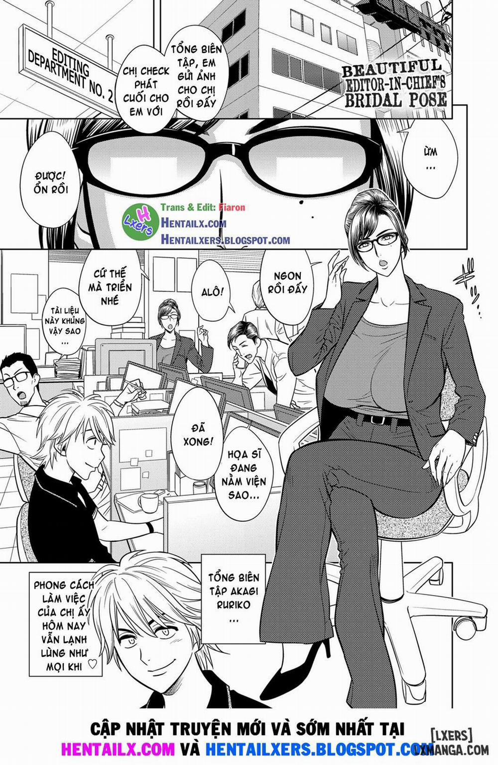 Beautiful Editor-in-Chief's Bridal Pose Oneshot trang 0