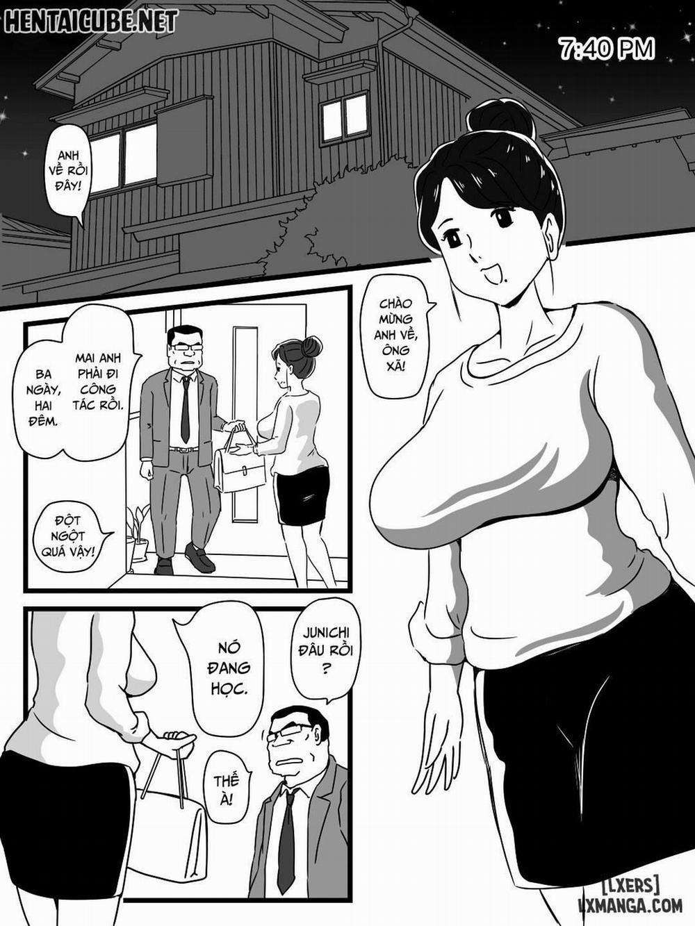 Beer o Nomu to Inran ni Naru Kaa-san to Yareta Hanashi Oneshot trang 2