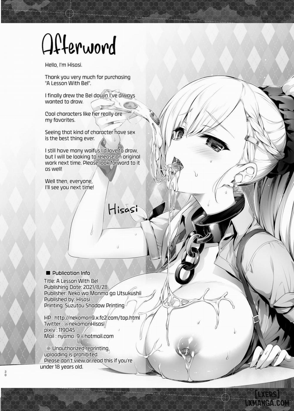 Bel to Lesson Oneshot trang 30