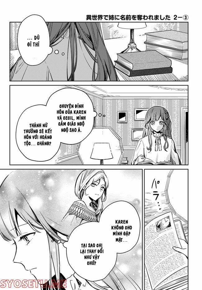 Bị Chị Gái Cướp Mất Tên Gọi Ở Thế Giới Khác 2.2 trang 5