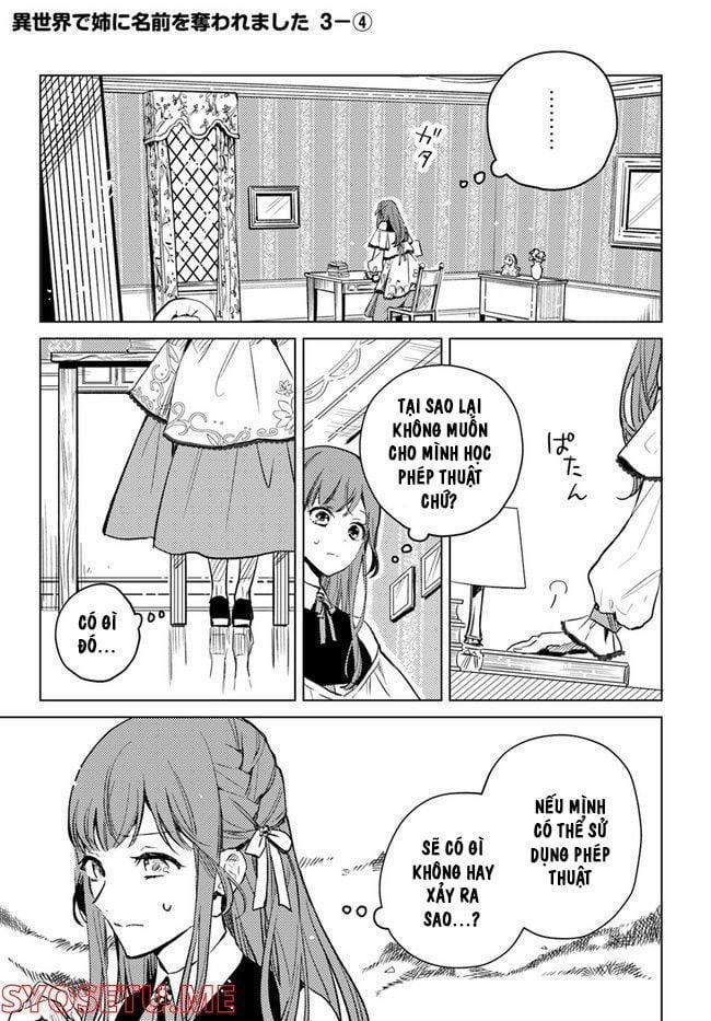 Bị Chị Gái Cướp Mất Tên Gọi Ở Thế Giới Khác 4.1 trang 1