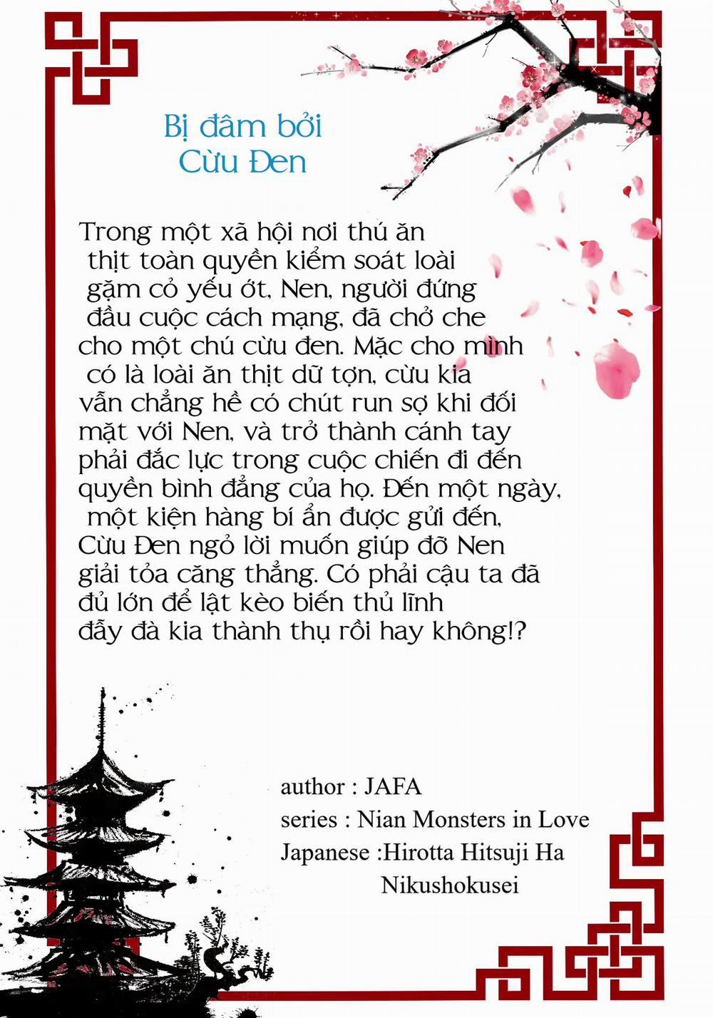 Bị Đâm Bởi Cừu Đen Oneshot trang 1