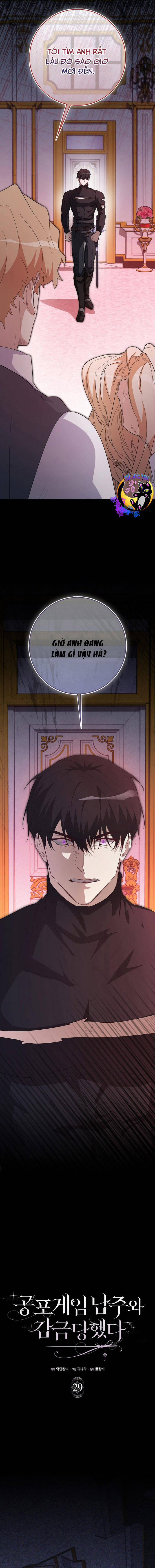 Bị Giam Cầm Với Nam Chính Trong Trò Chơi Kinh Dị 29 trang 3