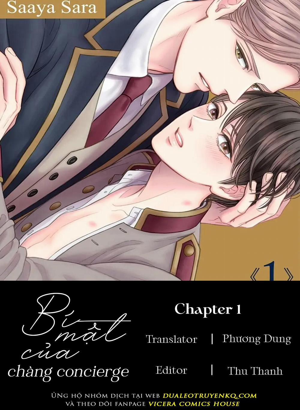 Bí Mật Anh Chàng Concierge 1 trang 0