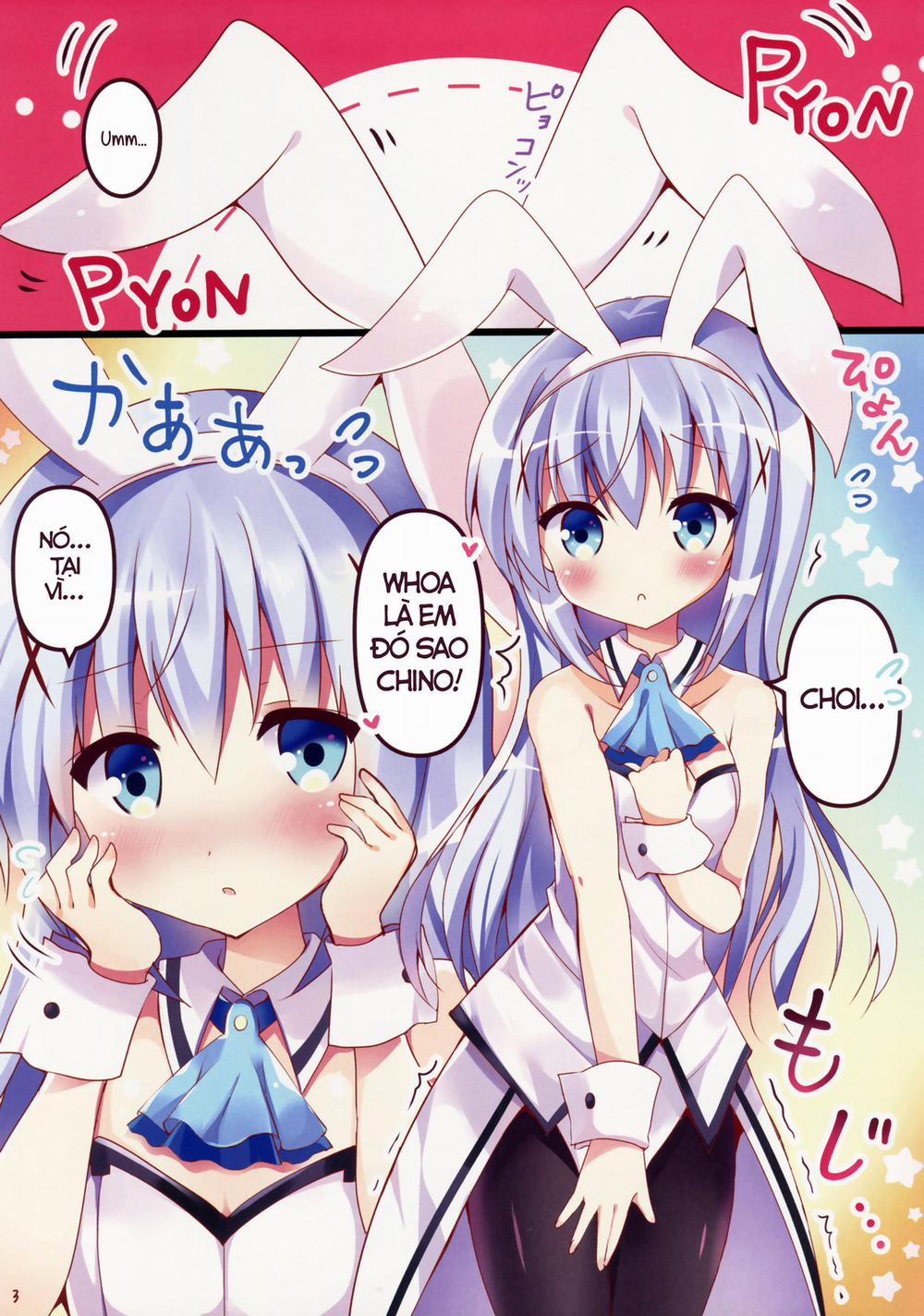 Bí mật của Chino-chan (Gochuumon wa usagi desu ka?) Oneshot trang 2