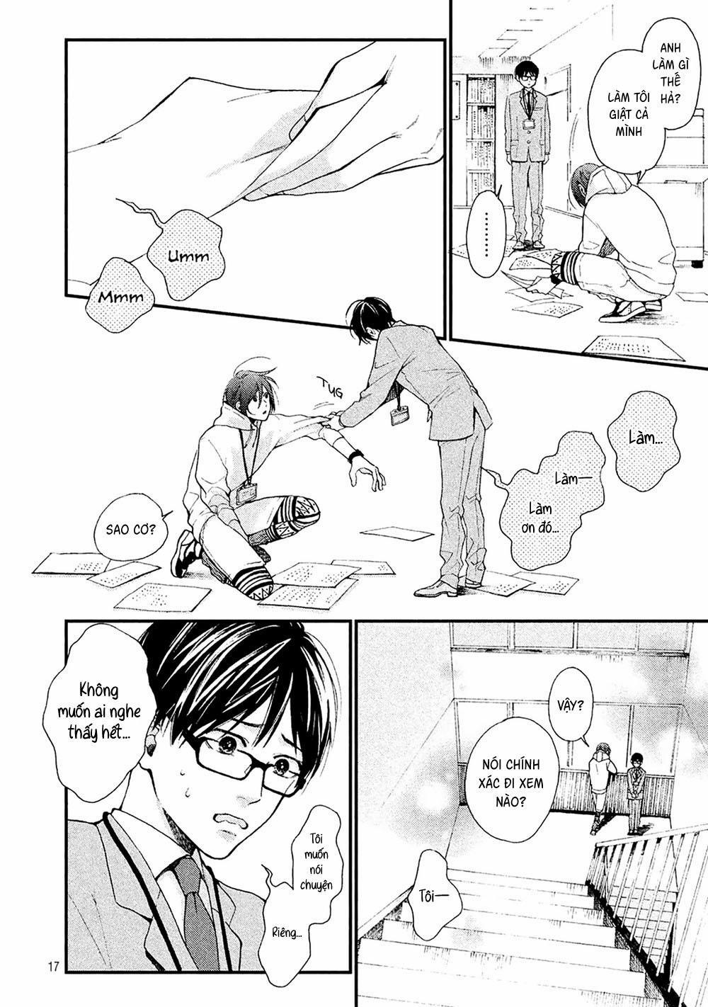 Bí Mật Của Hodaka-Kun Có Vị Ngọt 1 trang 17