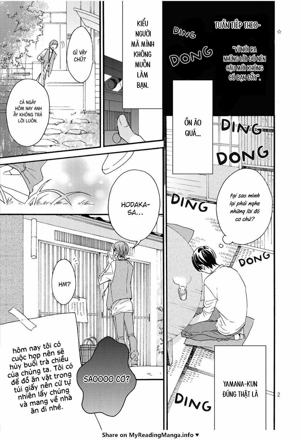 Bí Mật Của Hodaka-Kun Có Vị Ngọt 3 trang 2