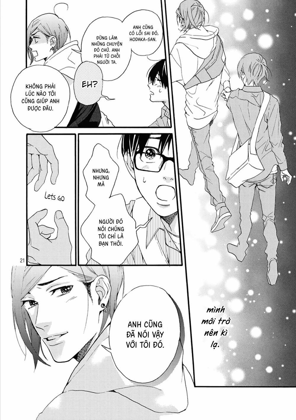 Bí Mật Của Hodaka-Kun Có Vị Ngọt 3 trang 21