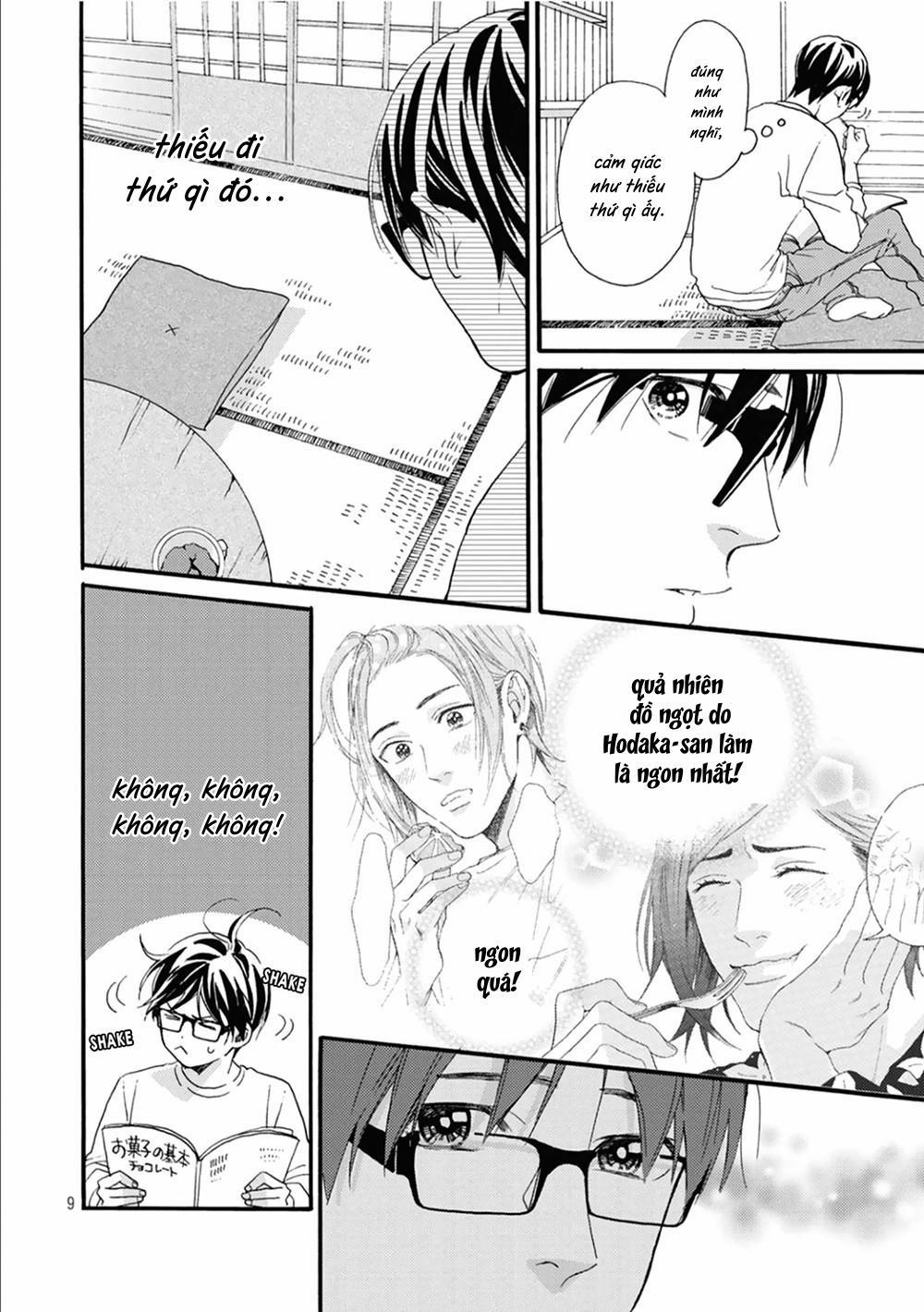 Bí Mật Của Hodaka-Kun Có Vị Ngọt 3 trang 9