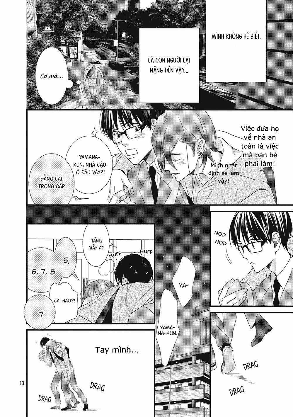 Bí Mật Của Hodaka-Kun Có Vị Ngọt 4 hachiennhom trang 13