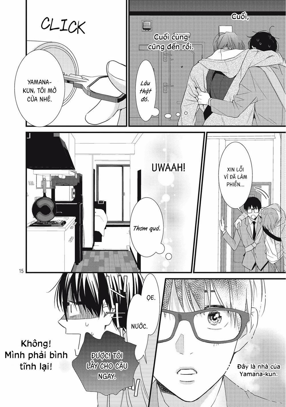 Bí Mật Của Hodaka-Kun Có Vị Ngọt 4 hachiennhom trang 15