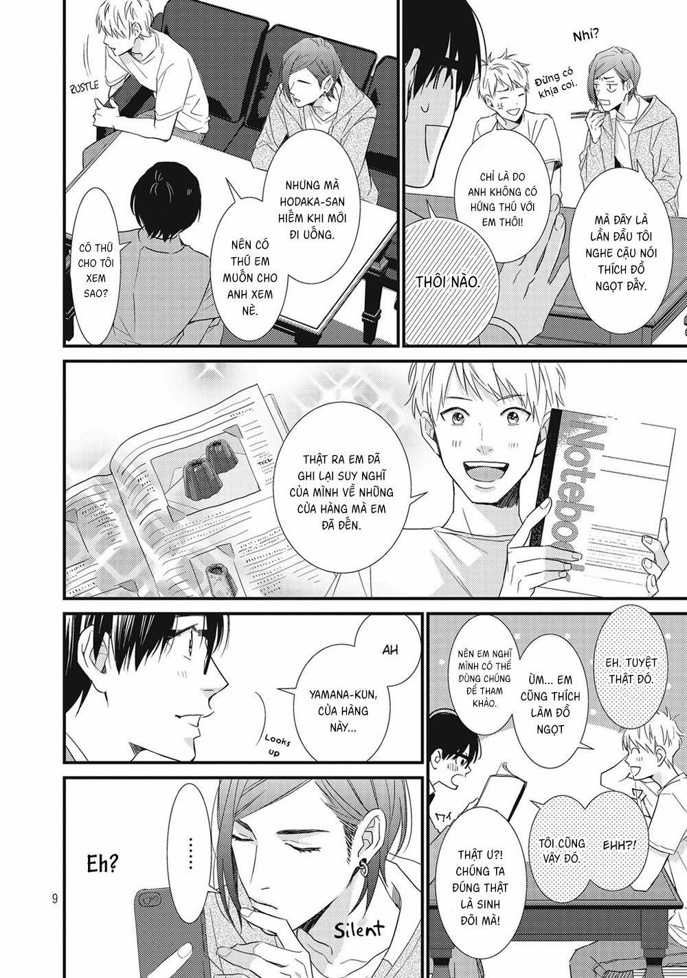 Bí Mật Của Hodaka-Kun Có Vị Ngọt 4 hachiennhom trang 9