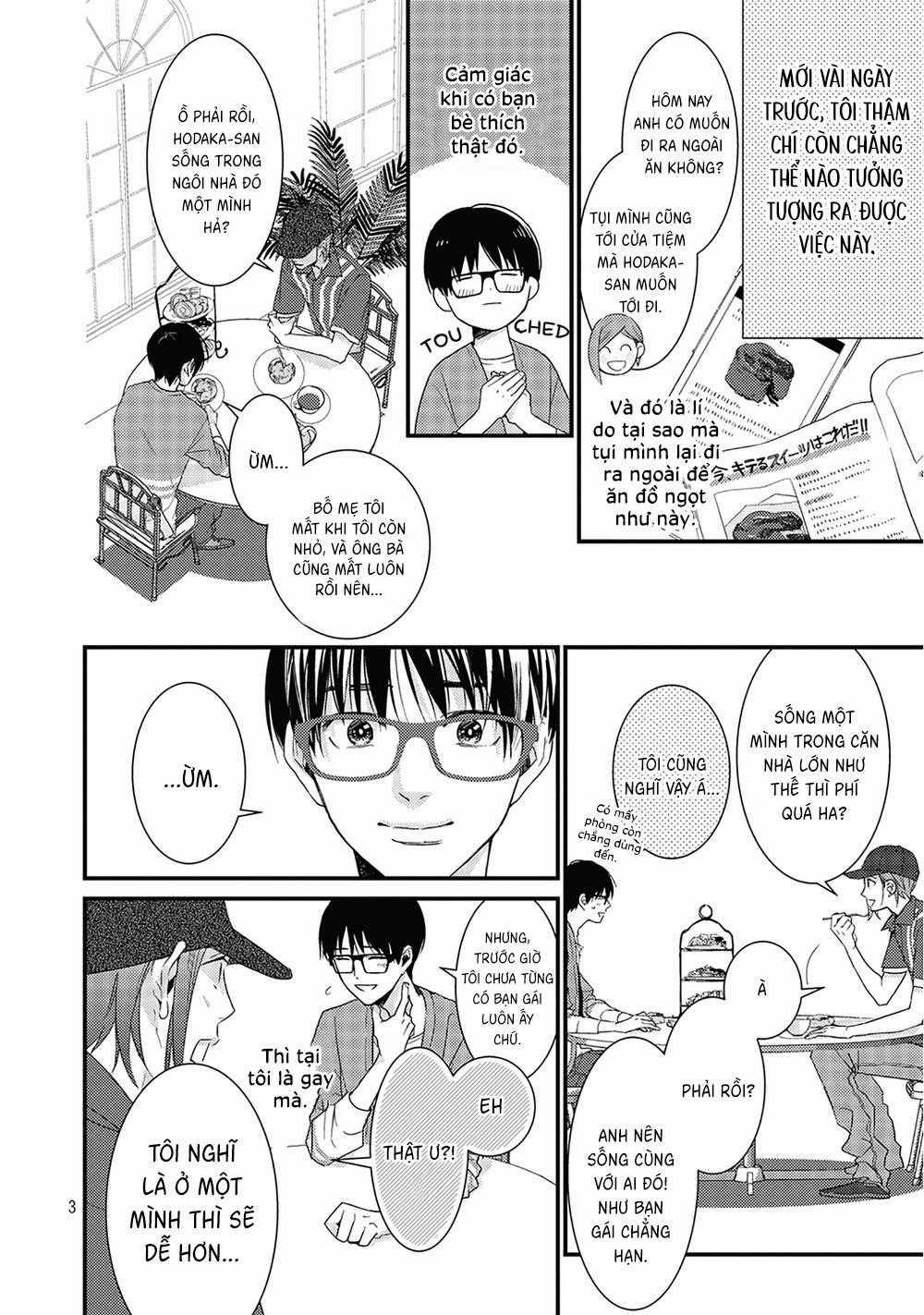 Bí Mật Của Hodaka-Kun Có Vị Ngọt 4 trang 3